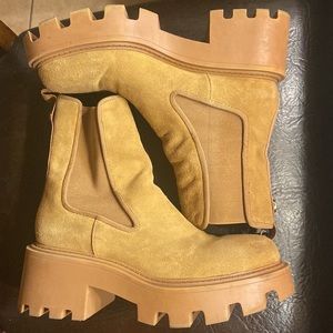 Zara brawn boots